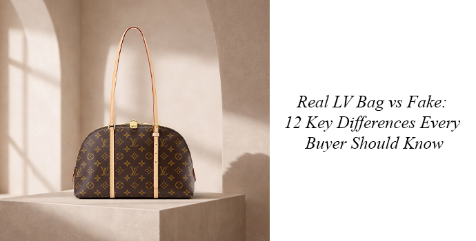 Real LV Bag vs Fake